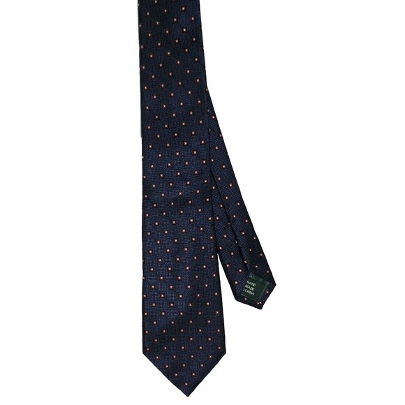 Lauren Ralph Lauren Other - Lauren Ralph Lauren Mens Silk Tie 3.25"x60" Dark Navy Blue Red Geometric
